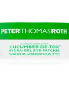Peter Thomas Roth Cucumber De-Tox Hydra-Gel Eye Patches Masca gel hidratanta pentru ochi 30 buc