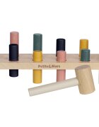 Petite&Mars Big Bang Wood of Mars joc interactiv de lovit cu ciocanul din lemn 12 m+ 1 buc