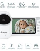 Petite&Mars EVE 5.0 monitor video digital pentru bebeluși 1 buc