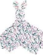 Petite&Mars Hugo Bamboo Comforter jucărie de adormit Pink Meadow 1 buc