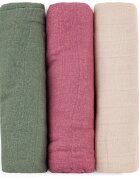 Petite&Mars Moussy scutece textile Botanic Tones 68 x 68 cm 3 buc