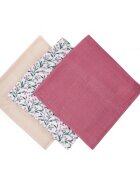 Petite&Mars Moussy scutece textile Pink Meadow 68 x 68 cm 3 buc
