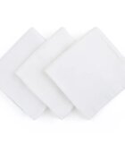 Petite&Mars Moussy scutece textile Total White 68 x 68 cm 3 buc
