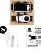 Petite&Mars NANO 4.0 monitor video digital pentru bebeluși 1 buc