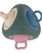 Petite&Mars Pop Up Triangle 10m+ jucărie pentru dentiție Misty Green 1 buc