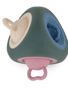 Petite&Mars Pop Up Triangle 10m+ jucărie pentru dentiție Misty Green 1 buc