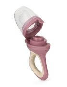 Petite&Mars Silicone Food Feeder 6m+ suzetă pentru alimentare Rose&Sand 1 buc