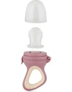 Petite&Mars Silicone Food Feeder 6m+ suzetă pentru alimentare Rose&Sand 1 buc