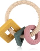 Petite&Mars Silicone teether Figures jucărie pentru dentiție 0m+ 1 buc