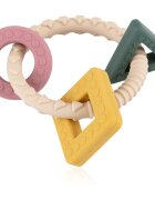 Petite&Mars Silicone teether Figures jucărie pentru dentiție 0m+ 1 buc
