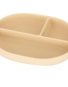Petite&Mars Take&Match 6m+ farfurie compartimentată cu ventuză Desert Sand 1 buc
