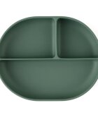 Petite&Mars Take&Match 6m+ farfurie compartimentată cu ventuză Misty Green 1 buc