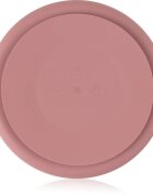 Petite&Mars Take&Match 6m+ farfurie compartimentată rotund Dusty Rose 1 buc
