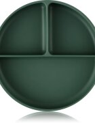 Petite&Mars Take&Match 6m+ farfurie compartimentată rotund Misty Green 1 buc