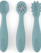 Petite&Mars Take&Match 6m+ linguriță pentru copii Frosted Sky 3 buc