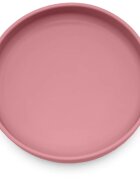 Petite&Mars Take&Match Silicone Plate farfurie cu ventuză Dusty Rose 6 m+ 1 buc