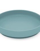 Petite&Mars Take&Match Silicone Plate farfurie cu ventuză Frosted Sky 6m+ 1 buc