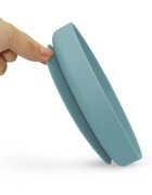Petite&Mars Take&Match Silicone Plate farfurie cu ventuză Frosted Sky 6m+ 1 buc