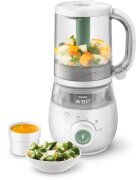 Philips Avent Baby Food Maker 4in1 SCF885/01 oală de gătit cu aburi și blender 4 in 1 1 buc
