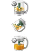Philips Avent Baby Food Maker 4in1 SCF885/01 oală de gătit cu aburi și blender 4 in 1 1 buc
