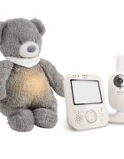 Philips Avent Baby Monitor SCD891/26+NATTOU Sleepy Bear Grey set cadou pentru bebeluși 0 m+