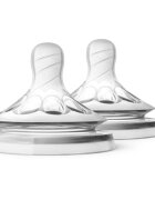 Philips Avent Natural SCF657/27 tetină pentru biberon First Flow 0 m 2 buc