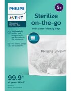 Philips Avent Steriliser bags SCF297/05 săculeți pentru sterilizare pentru cuptorul cu microunde 5 buc