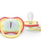 Philips Avent Ultra Air Day&Night SCF376/25 0-6m suzetă Girl 2 buc
