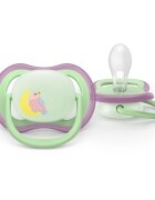 Philips Avent Ultra Air Day&Night SCF376/29 6-18m suzetă Girl 2 buc