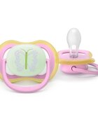 Philips Avent Ultra Air Day&Night SCF376/29 6-18m suzetă Girl 2 buc
