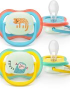 Philips Avent Ultra Air Day&Night SCF376/32 18+m suzetă Boy 2 buc