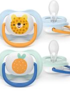 Philips Avent Ultra Air SCF080/23 0-6 m suzetă Boy 2 buc