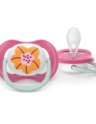 Philips Avent Ultra Air SCF080/27 6-18 m suzetă Girl 2 buc