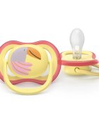 Philips Avent Ultra Air SCF087/04 0-6m suzetă Girl 2 buc