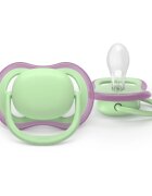 Philips Avent Ultra Air SCF087/12 6-18m suzetă Girl 2 buc