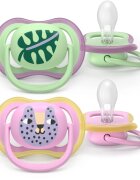 Philips Avent Ultra Air SCF087/13 6-18m suzetă Girl 2 buc
