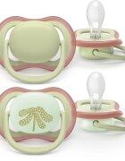 Philips Avent Ultra Air SCF087/18 6-18m suzetă Neutral 2 buc