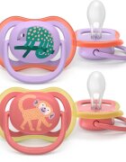 Philips Avent Ultra Air SCF349/47 18+m suzetă Girl 2 buc