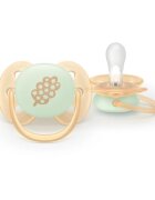 Philips Avent Ultrasoft Night SCF094/03 6-18m suzetă Neutral 2 buc