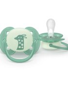 Philips Avent Ultrasoft Night SCF094/04 6-18m suzetă Neutral 2 buc
