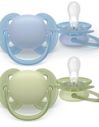 Philips Avent Ultrasoft SCF091/37 0-6 m suzetă Boy 2 buc