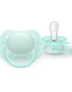 Philips Avent Ultrasoft SCF091/40 0-6 m suzetă Neutral 2 buc