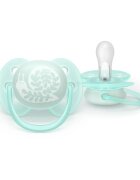 Philips Avent Ultrasoft SCF091/41 0-6 m suzetă Neutral 2 buc