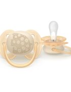 Philips Avent Ultrasoft SCF091/41 0-6 m suzetă Neutral 2 buc
