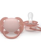 Philips Avent Ultrasoft SCF091/43 6-18 m suzetă Girl 2 buc