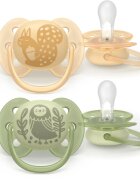 Philips Avent Ultrasoft SCF091/46 6-18 m suzetă Neutral 2 buc
