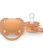 Philips Avent Ultrasoft SCF093/03 18+m suzetă Girl 2 buc