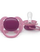 Philips Avent Ultrasoft SCF093/03 18+m suzetă Girl 2 buc