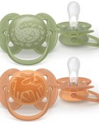 Philips Avent Ultrasoft SCF093/06 18+m suzetă Neutral 2 buc
