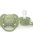 Philips Avent Ultrasoft SCF093/06 18+m suzetă Neutral 2 buc